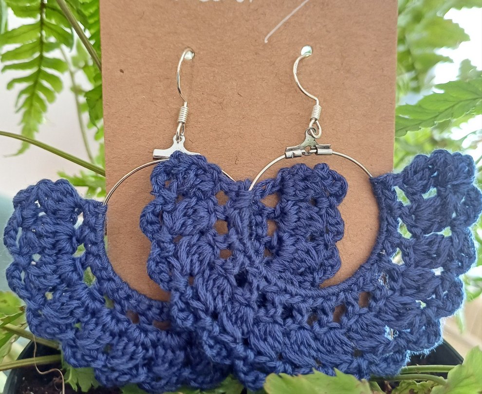 Boucle d'oreille au crochet/frais d'expéditions gratuits pour la Métropole