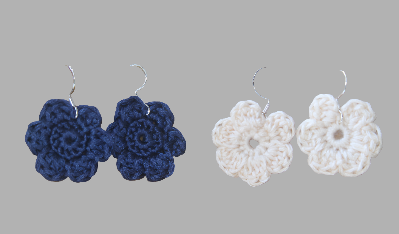 Boucle d'oreille au crochet/frais d'expéditions gratuits pour la Métropole