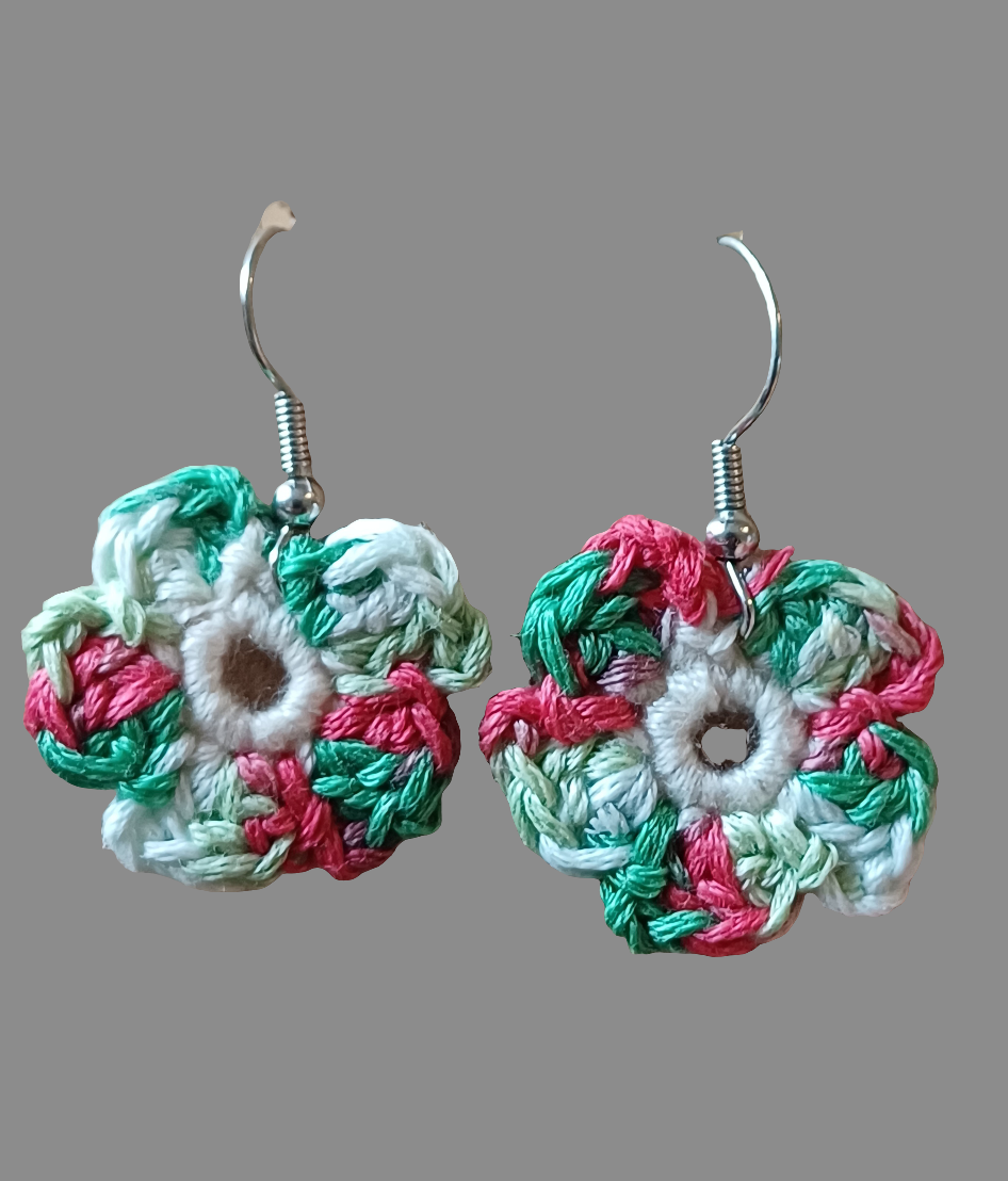 Boucle d'oreille au crochet/frais d'expédition offert