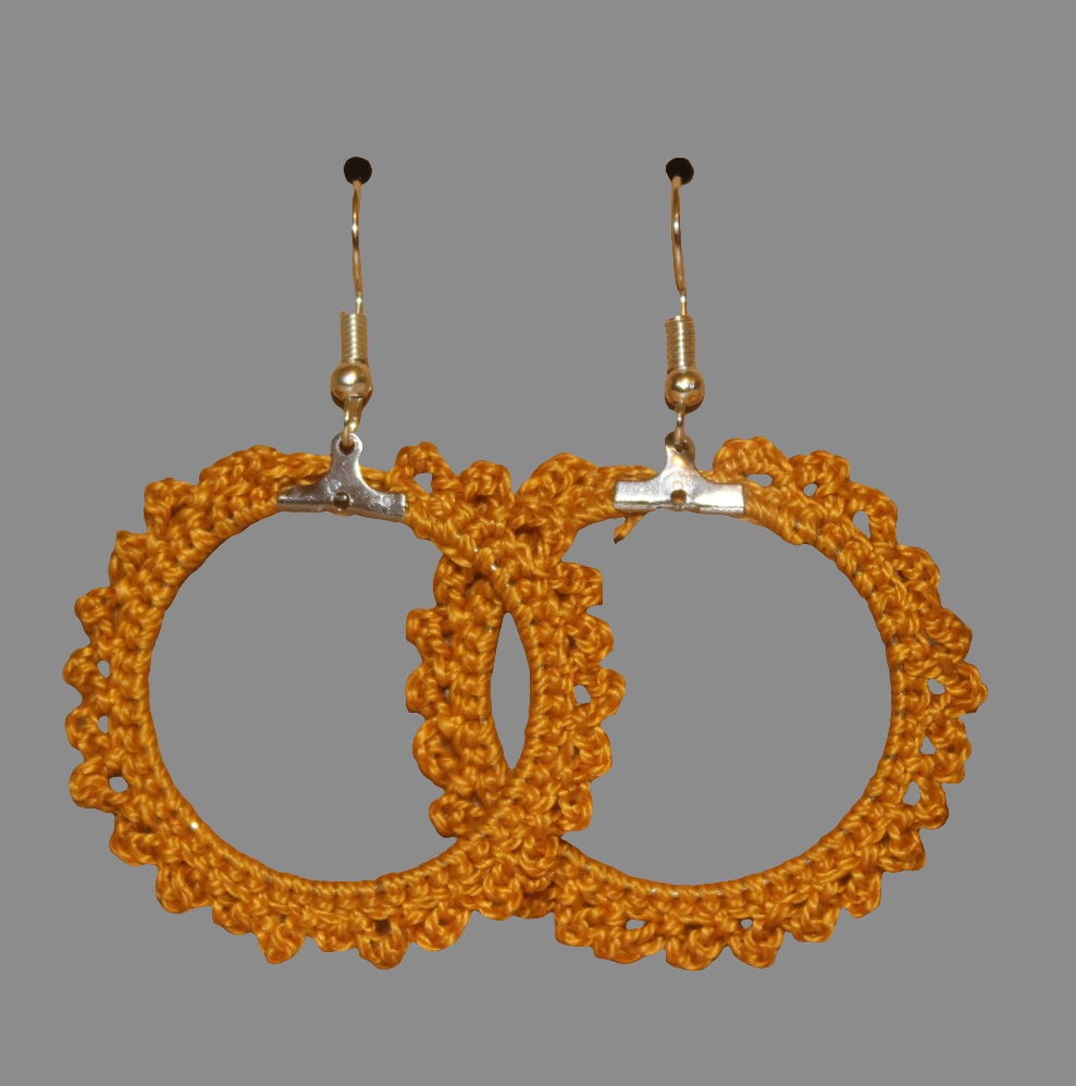 Boucle d'oreille au crochet/frais d'expéditions gratuits pour la Métropole