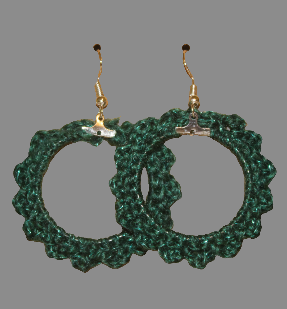 Boucle d'oreille au crochet/frais d'expéditions gratuits pour la Métropole