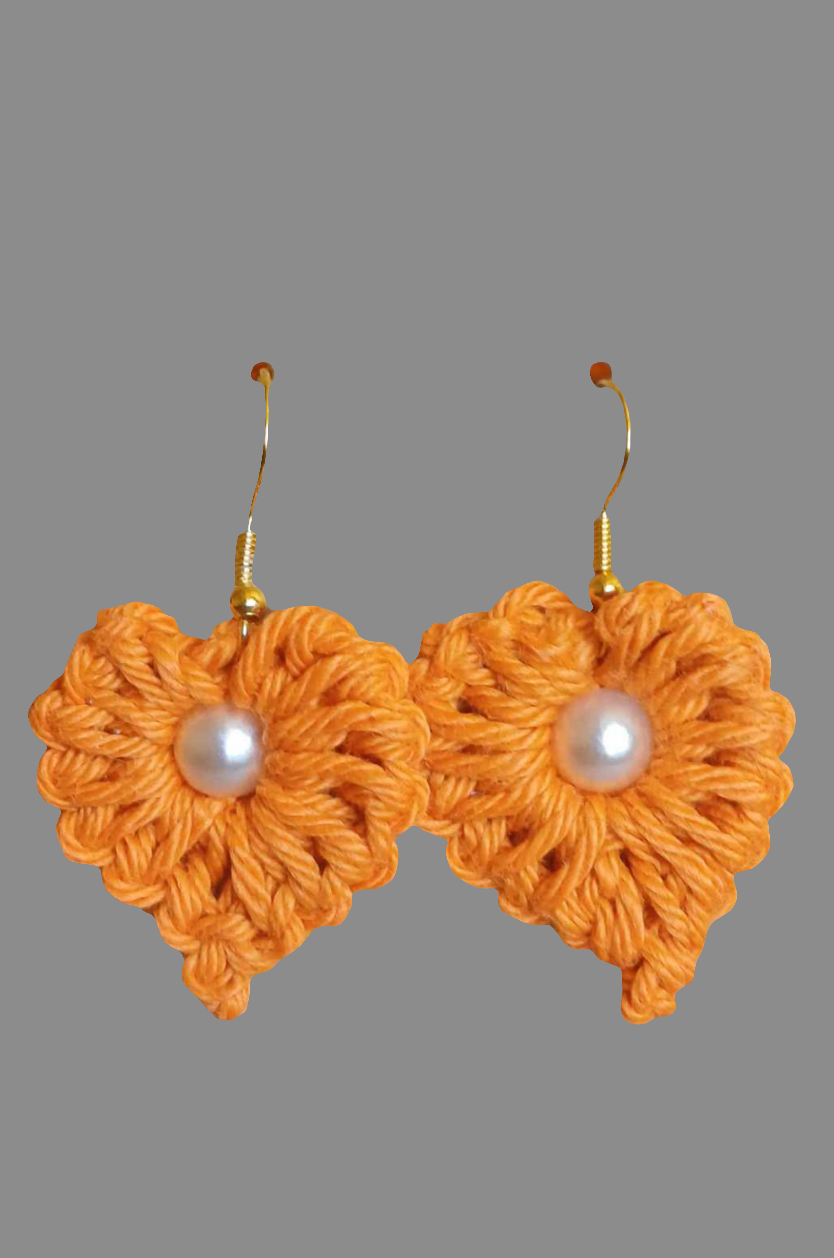 Boucle d'oreille au crochet
