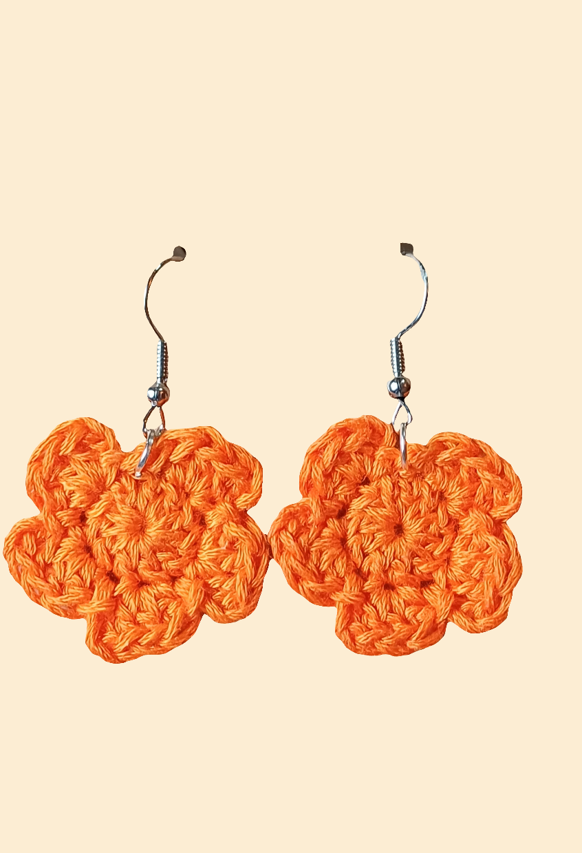 Boucles d'oreilles au crochet/frais d'expédition offert.