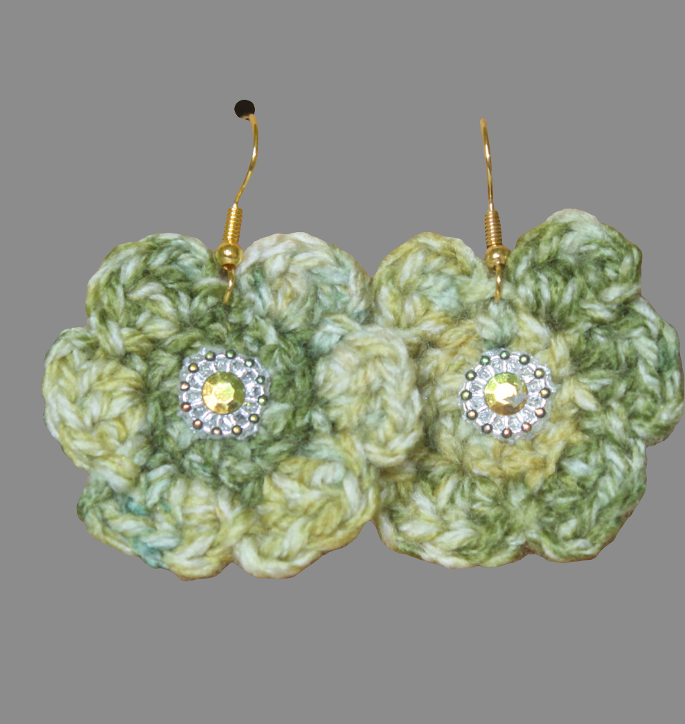 Boucle d'oreille au crochet/frais d'expéditions gratuits pour la Métropole