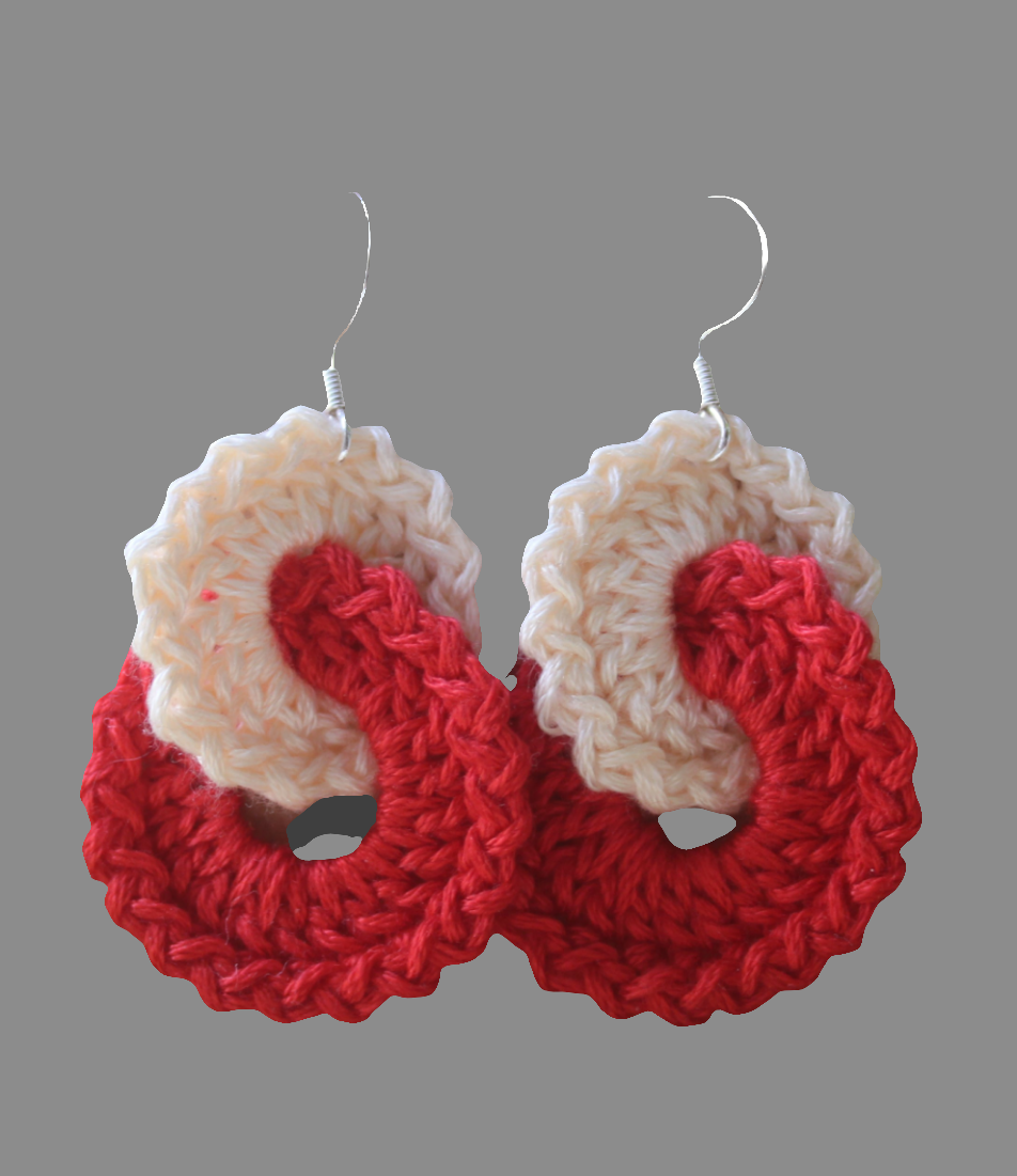 Boucle d'oreille au crochet