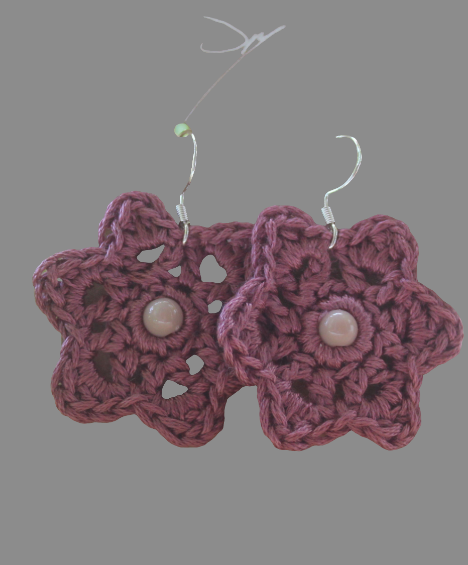 Boucle d'oreille au crochet/frais d'expéditions gratuits pour la Métropole