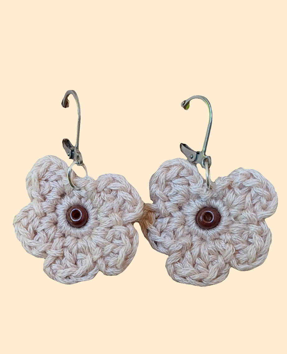 Boucle d'oreille au crochet/frais d'expéditions gratuits pour la Métropole