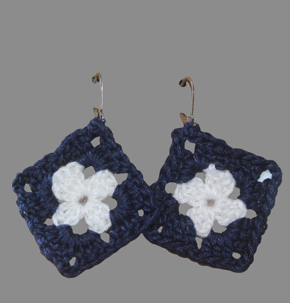 Boucle d'oreille au crochet/frais d'expéditions gratuits pour la Métropole