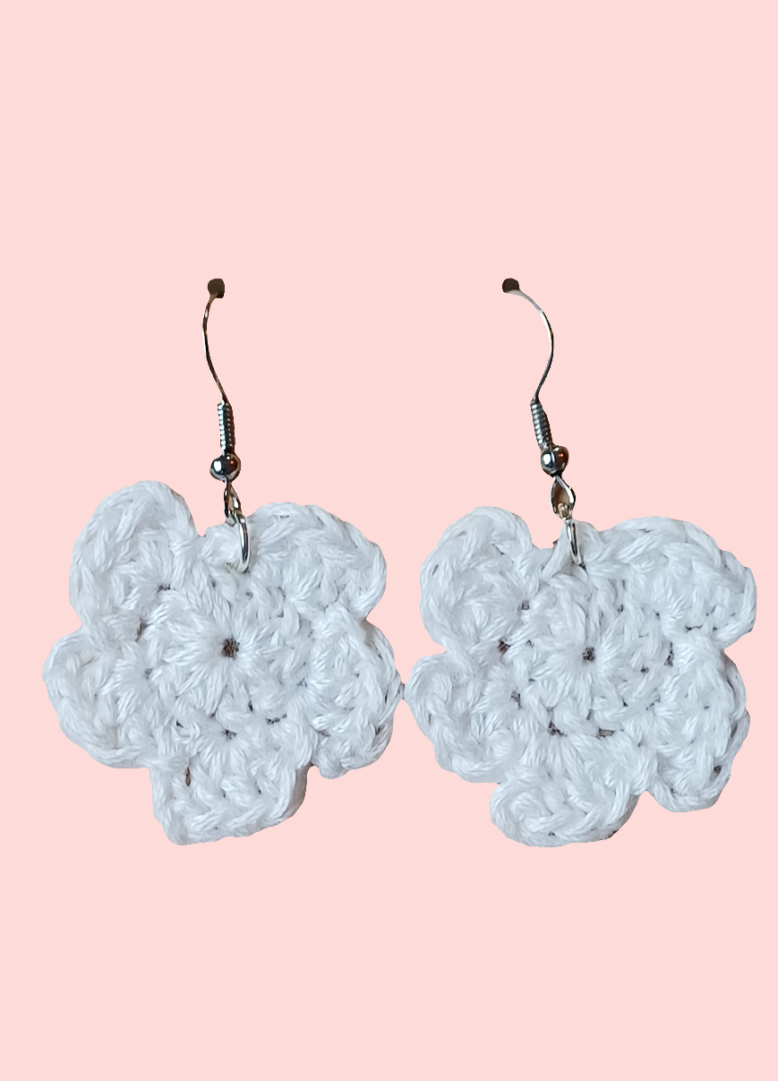 Boucles d'oreilles au crochet/frais d'expédition offert.
