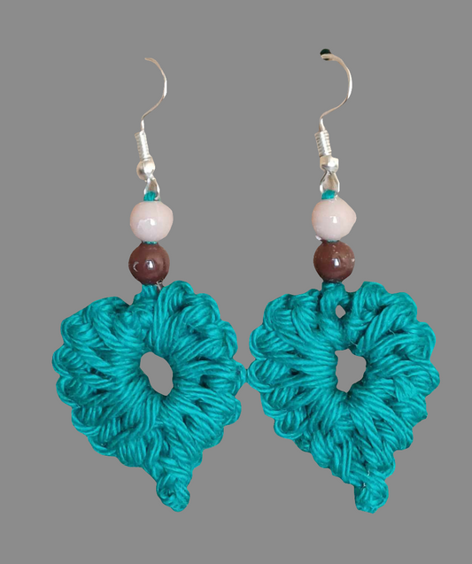 Boucle d'oreille au crochet
