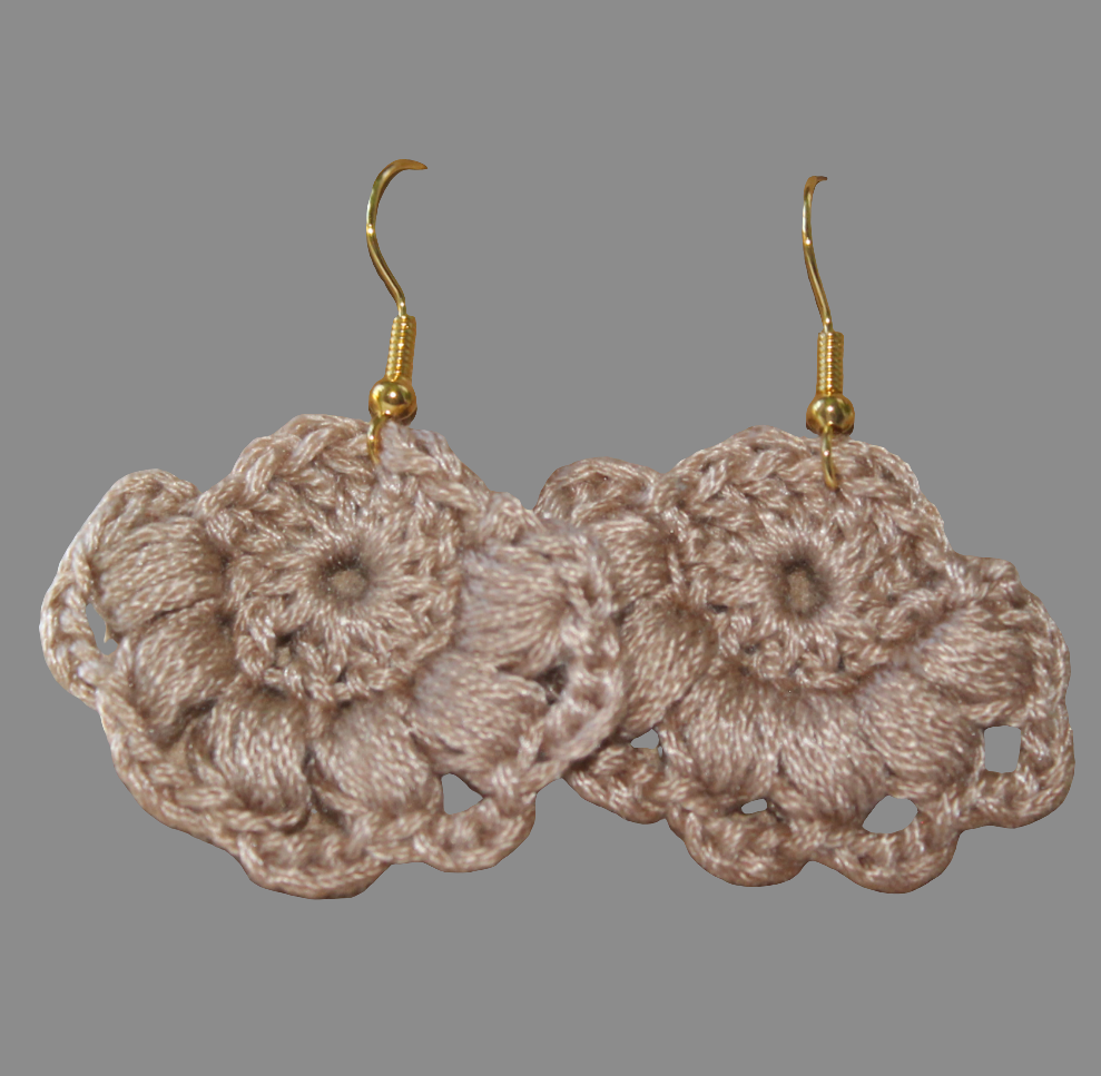 Boucle d'oreille au crochet/frais d'expéditions gratuits pour la Métropole