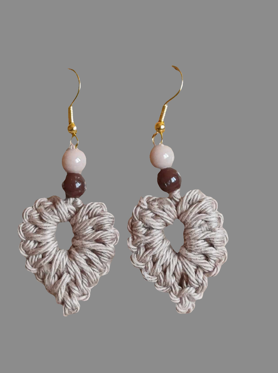 Boucle d'oreille au crochet
