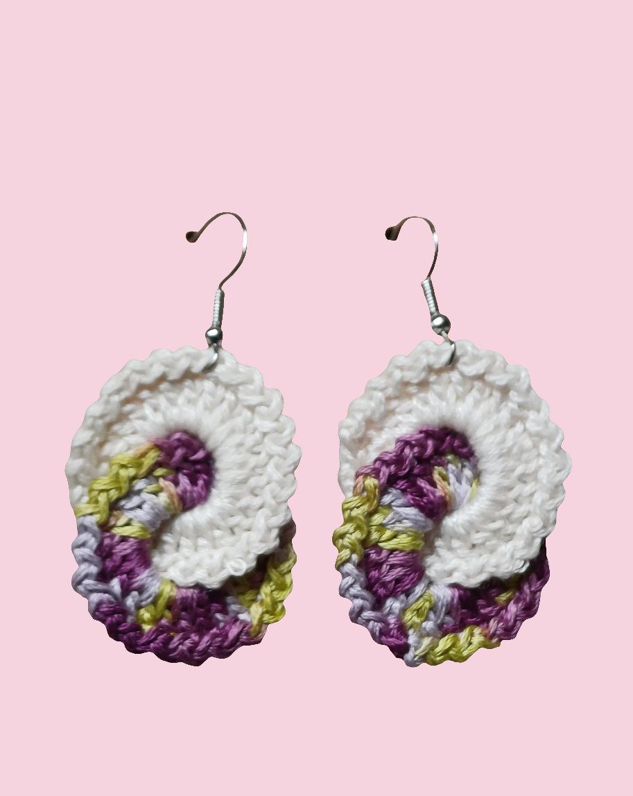 Boucles d'oreilles au crochet/frais d'expédition gratuit