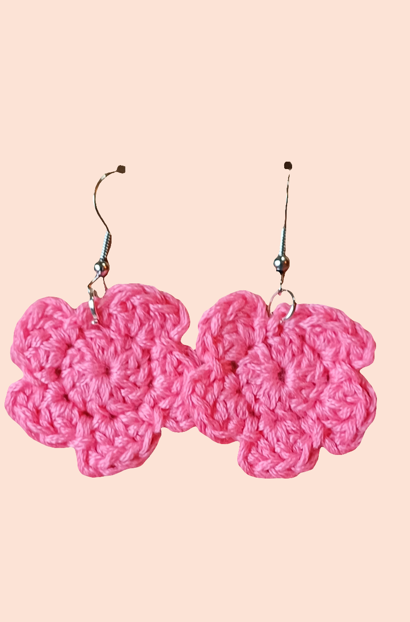Boucles d'oreilles au crochet/frais d'expédition offert.