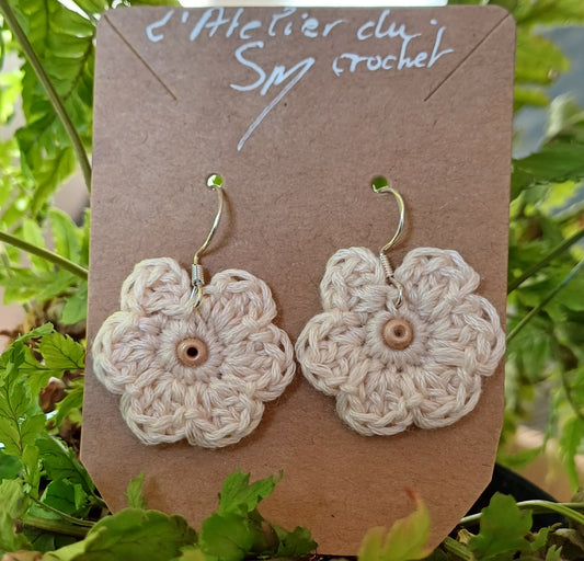 Boucle d'oreille au crochet/frais d'expéditions gratuits pour la Métropole