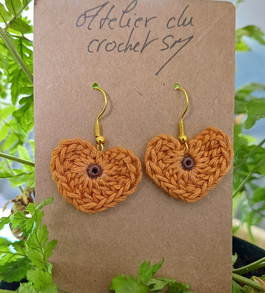 Boucle d'oreille au crochet/frais d'expéditions gratuits pour la Métropole