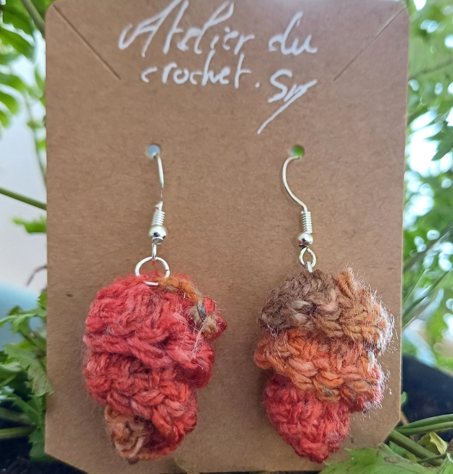 Boucle d'oreille au crochet/frais d'expéditions gratuits pour la Métropole