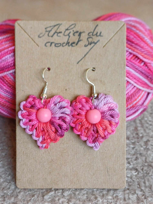 boucle d'oreille au crochet