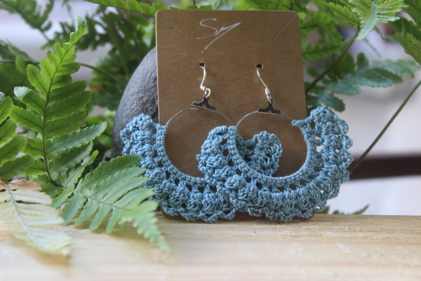 Boucle d'oreille au crochet/frais d'expéditions gratuits pour la Métropole