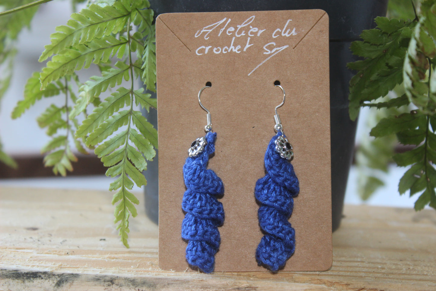 Boucle d'oreille au crochet/frais d'expéditions gratuits pour la Métropole