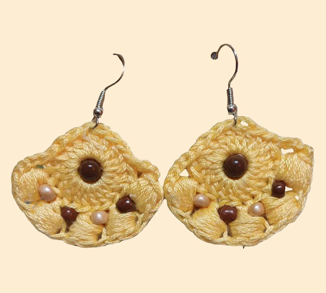 Boucles d'oreille au crochet/livraison gratuite